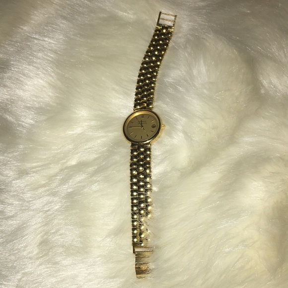 Tiffany & Co Portfolio Vintage Gold Plated Watch - Picture 3 of 4